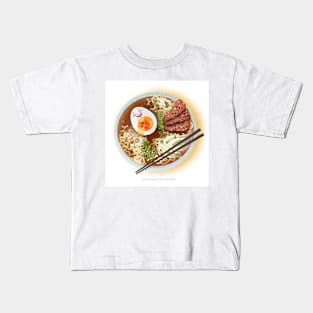 Swimming in the NOODs Kids T-Shirt